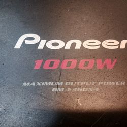 Pioneer 1000w GM-e360x4