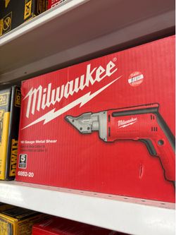 Milwaukee new 18ga metal shear