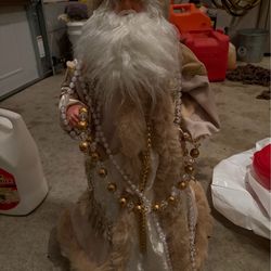 Decorative Santa (about 2.5ft tall)