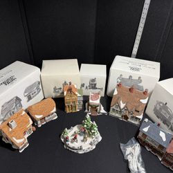  6 Vintage 1(contact info removed) Department 56 Heritage Dickens Village Christmas House Houses