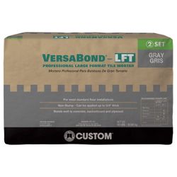 VersaBond-LFT 50 lb. Gray Professional Medium Bed Large Format Tile Mortar