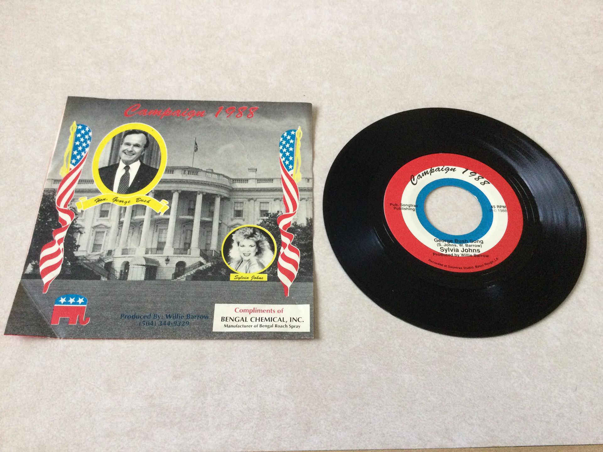 CAMPAIGN 1988 - GEORGE BUSH SONG
