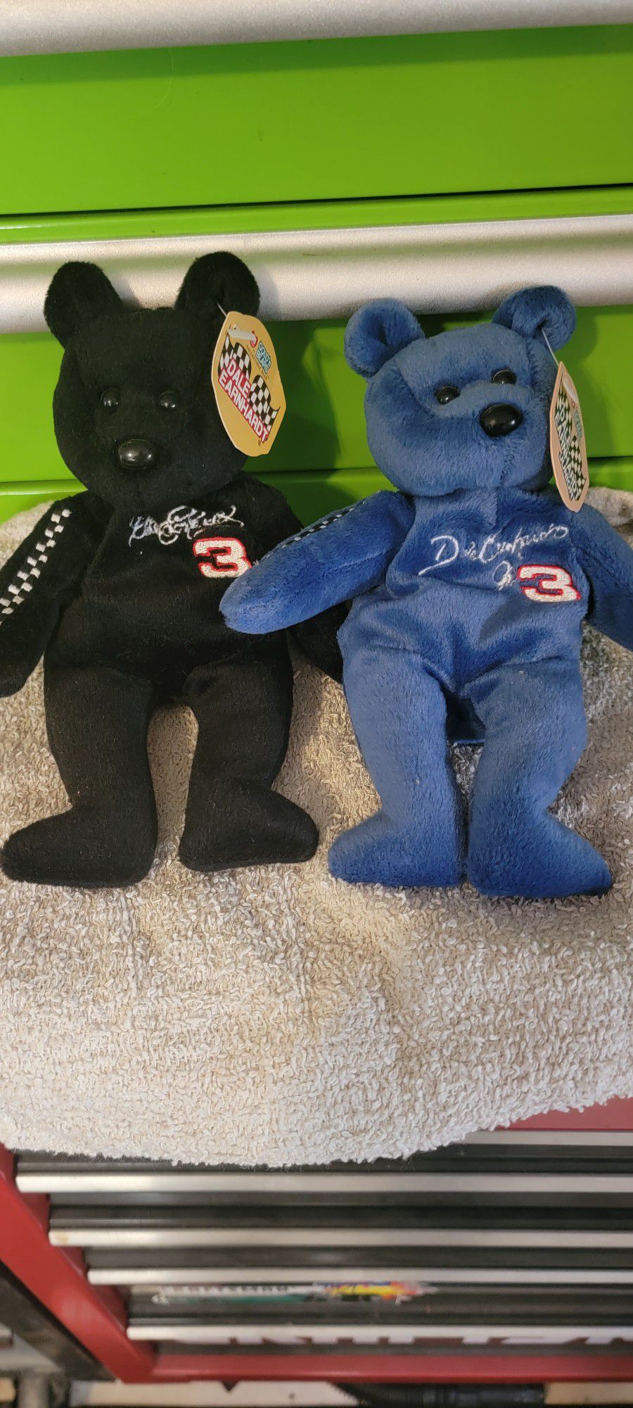 Dale Sr And Jr Beanie Babies 