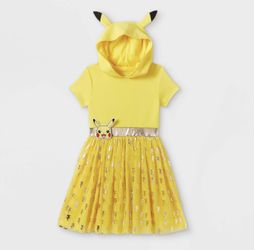 Girls Pikachu Dress