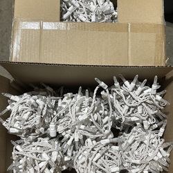 String Lights (24 Lights, 6ft Each - 144ft Total)