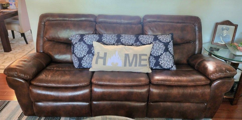 Reclining Couch And Loveseat Bundle