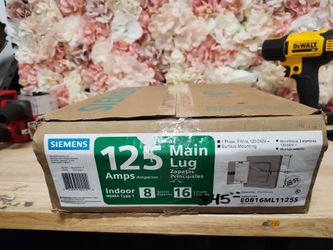 Siemens
EQ 125 Amp 8-Space 16-Circuit Indoor Main Lug Surface Mount Load Center