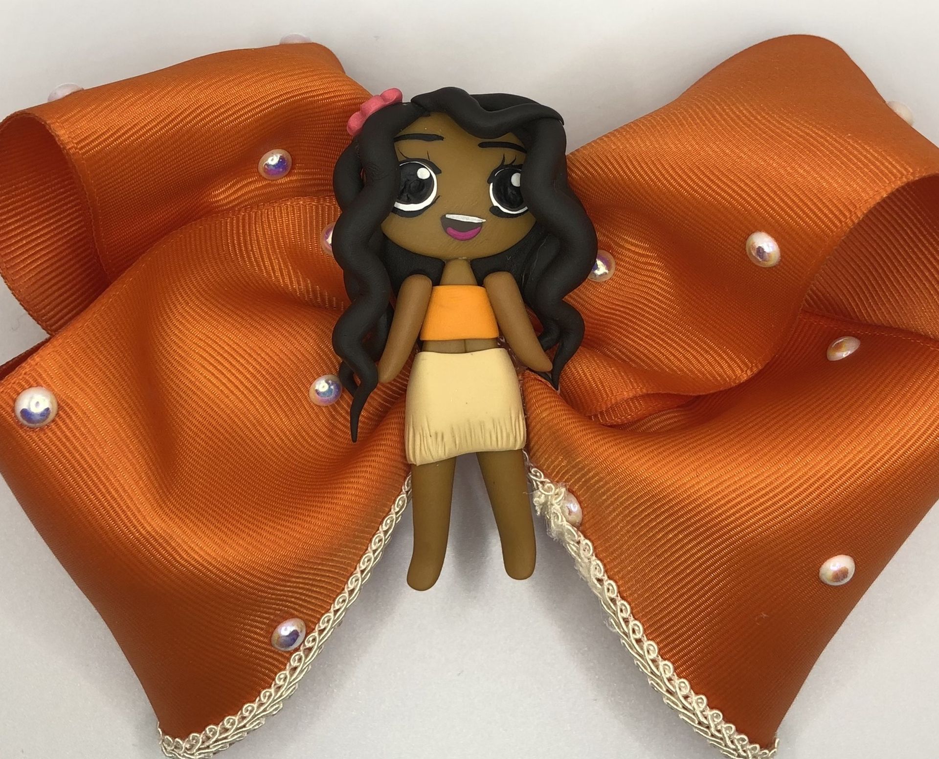 Moana Hair Bow For Girls