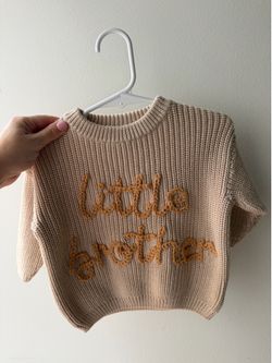 Little brother sweater 0-3 months