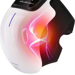 FORTHiQ Cordless Knee Massager, FDA Registered, Infrared Heat and Vibration Knee Pain Relief for Swelling Stiff Joints, Stretched Ligament and Muscles