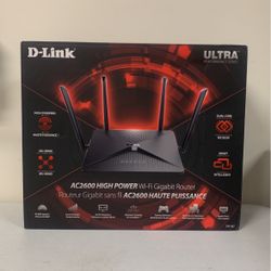 D-Link Wi-Fi Router ,AC2600 MU-MIMO Dual Band Gigabit 4K Streaming and Gaming with USB Ports 4x4Wireless Internet For Home DIR-882 US.   Pg