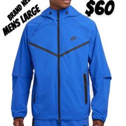 Nike Tech Woven Windbreaker Full Zip Jacket Brand New Large