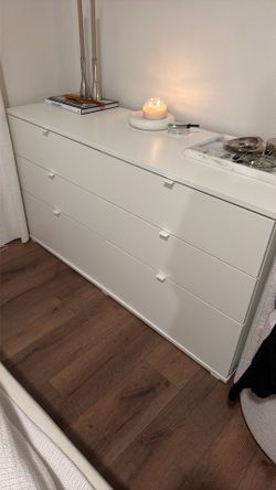 6 Drawer White IKEA Dresser