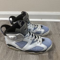 Nike Air Jordan 6 UNC Home University Blue Size 8.5 