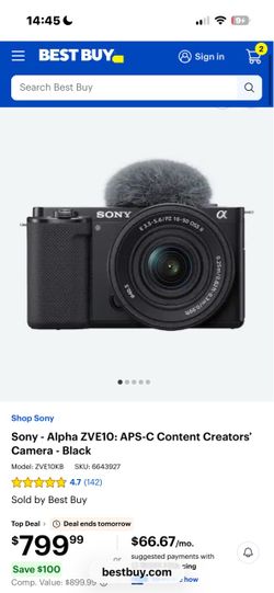 SONY ZV-10