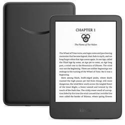 Amazon Kindle Latest Model (plus Black Fabric Cover) - Never Used 