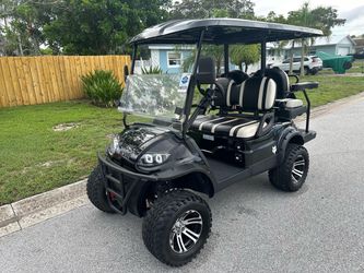 ICON Electric Golf Cart 4-Seater Lifted