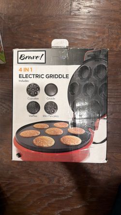 Electric Griddle - New - Cupcakes, Griddle, Waffles, Pancakes