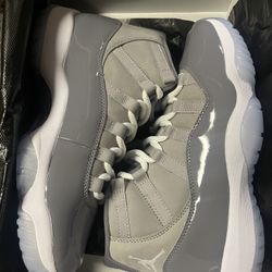 Jordan Cool Grey 11 2021 size 7.5 