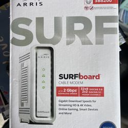 ARRIS - SURFboard SB8200 32 x 8 DOCSIS 3.1 Gig-Speed Cable Modem