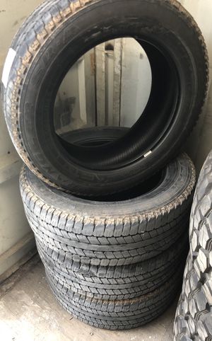Photo (4) LT 265/60/20 Goodyear Wrangler SR-A tires CHEAP