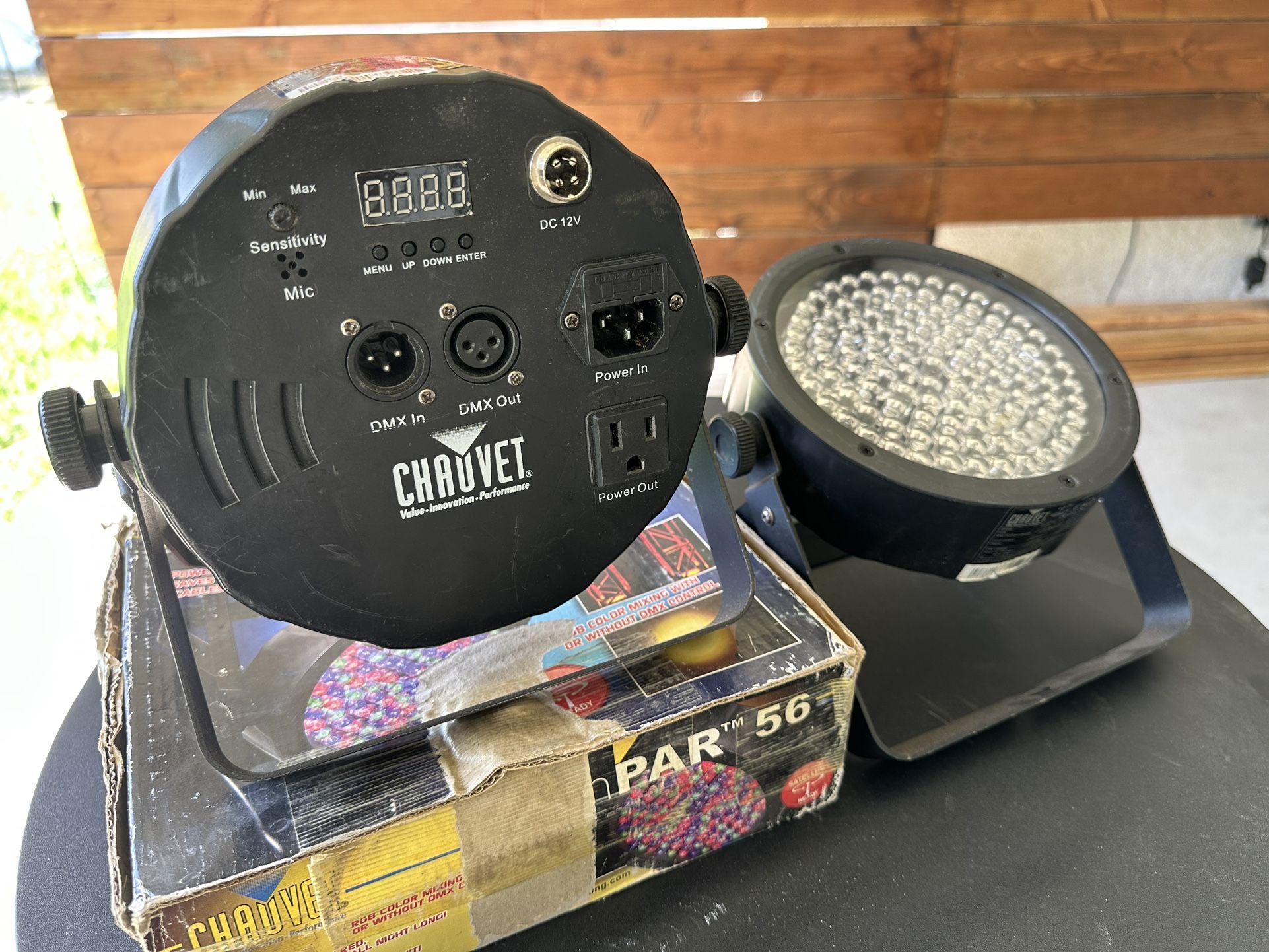Chauvet SlimPar 56 LED Wash Up Lights