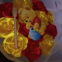 Winnie The Pooh Handmade Flowers