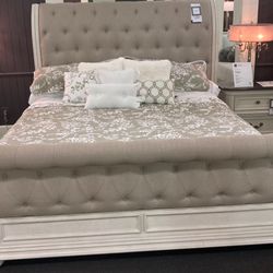 Headboard, Bed frame,boxspring 