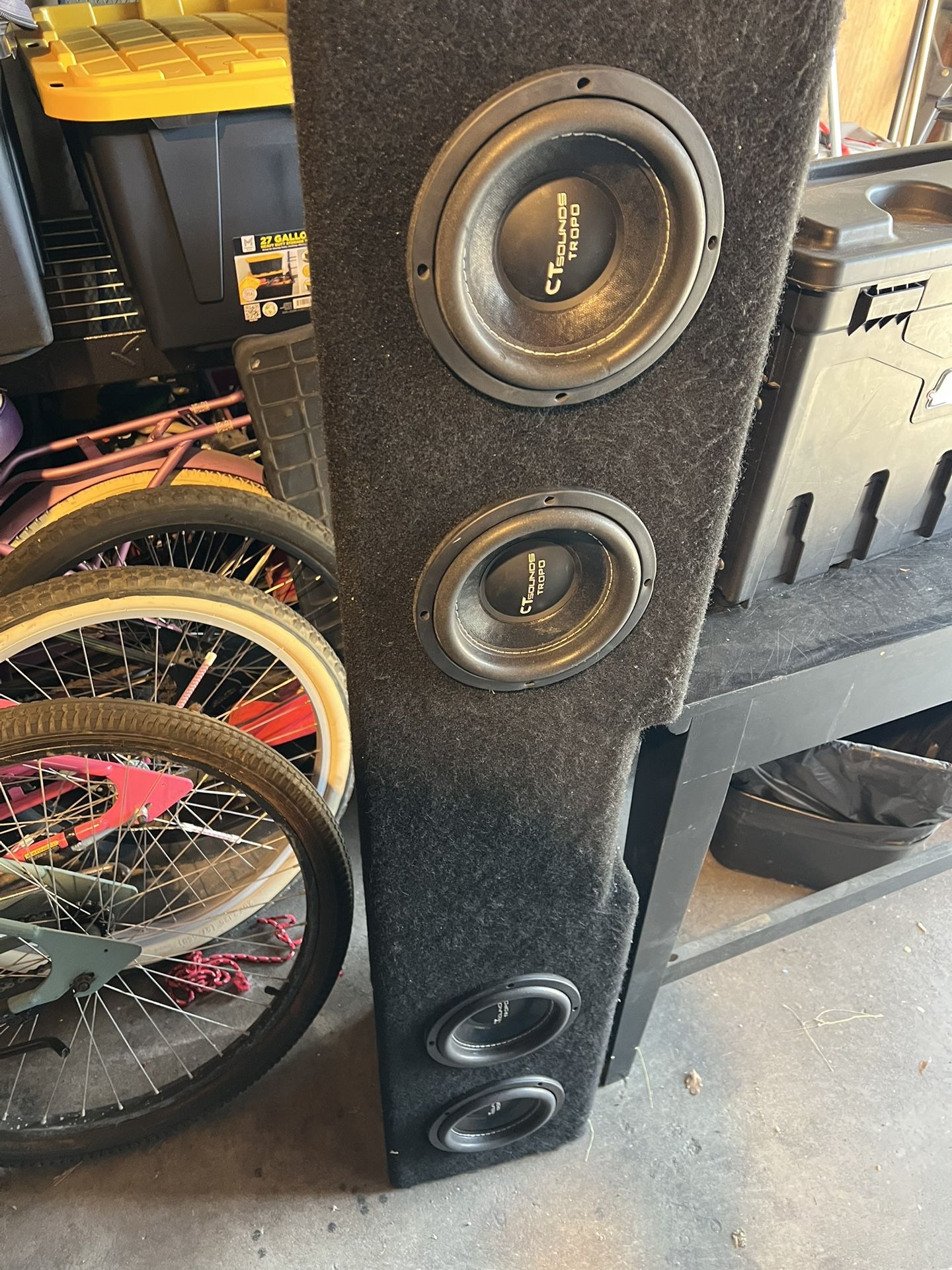 CT Sounds TROPO-6.5 X4 and SILVERADO BOX