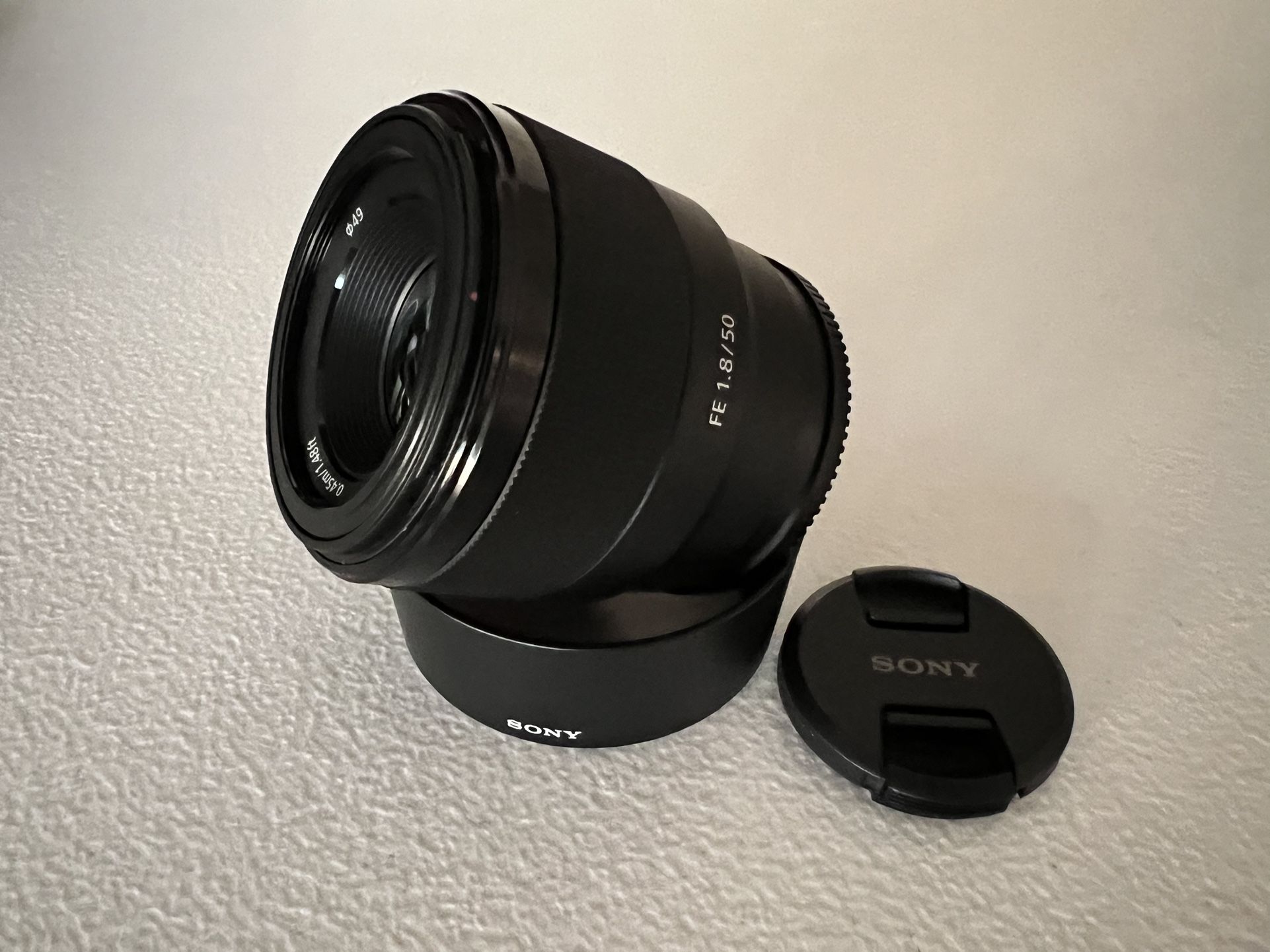 Sony 50mm 1.8 Lens Like New