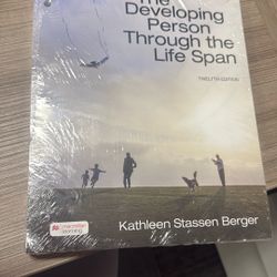 Psychology Book: The Developing Person Through The Life Span 