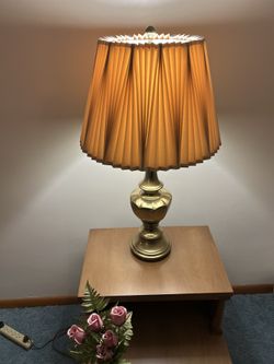 Pair Of Vintage Brass Stiffel Lamps