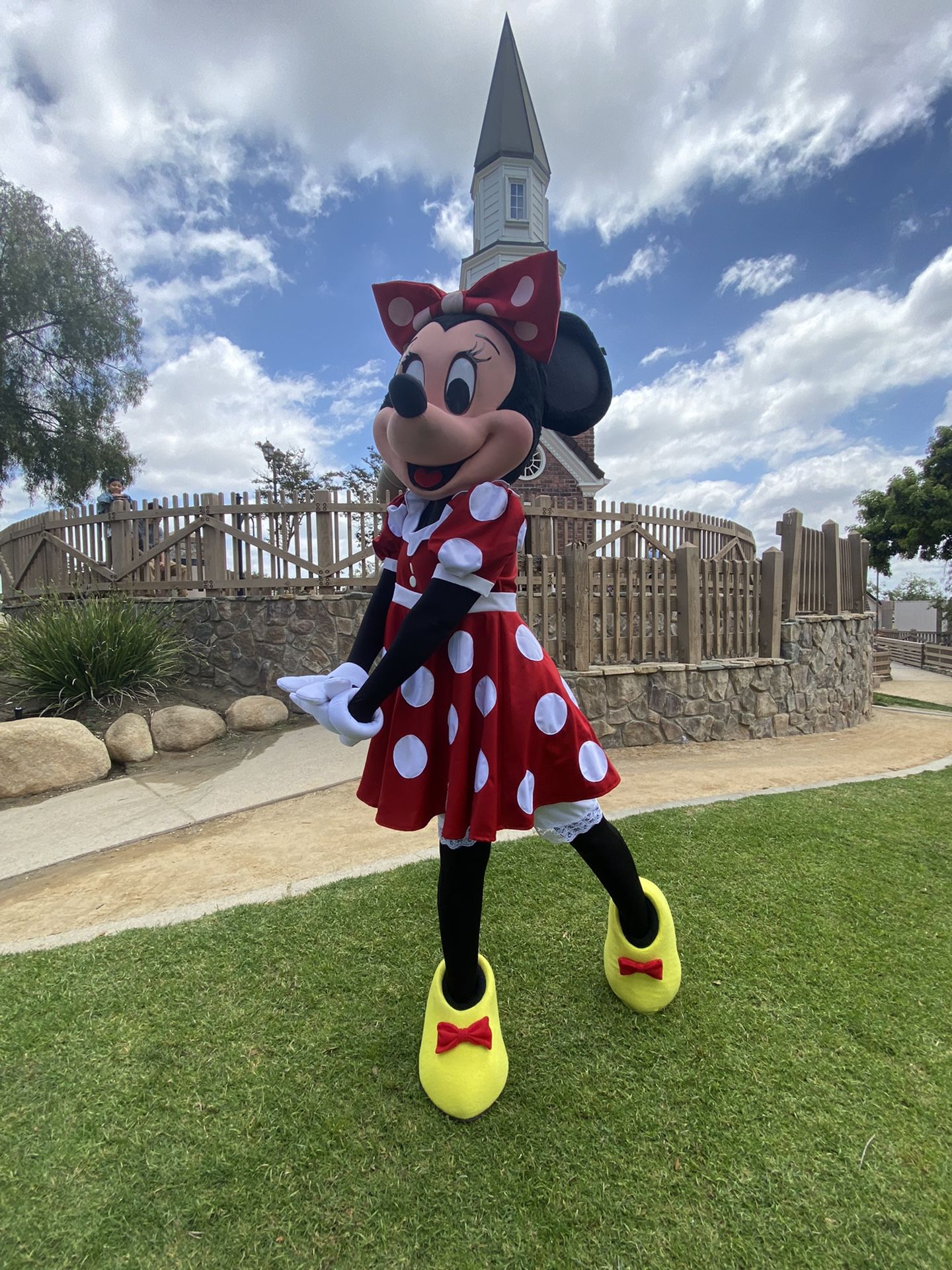Minnie Mouse Mascot