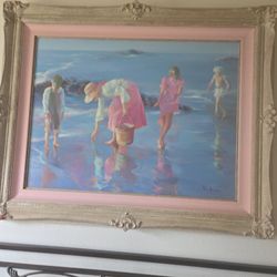 Signed Roy Allison Original Oil Painting 42"×52"  