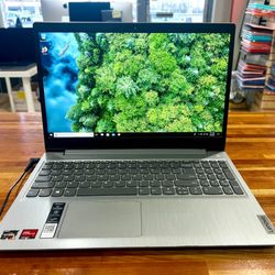 Lenovo iDEAPAD 15” 81W1 AMD RYZEN 3 8GB 128GB SSD  Radeon Graphics 2GB VRAM Windows 10 Home
