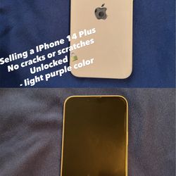 iPhone 14 Plus (light purple)