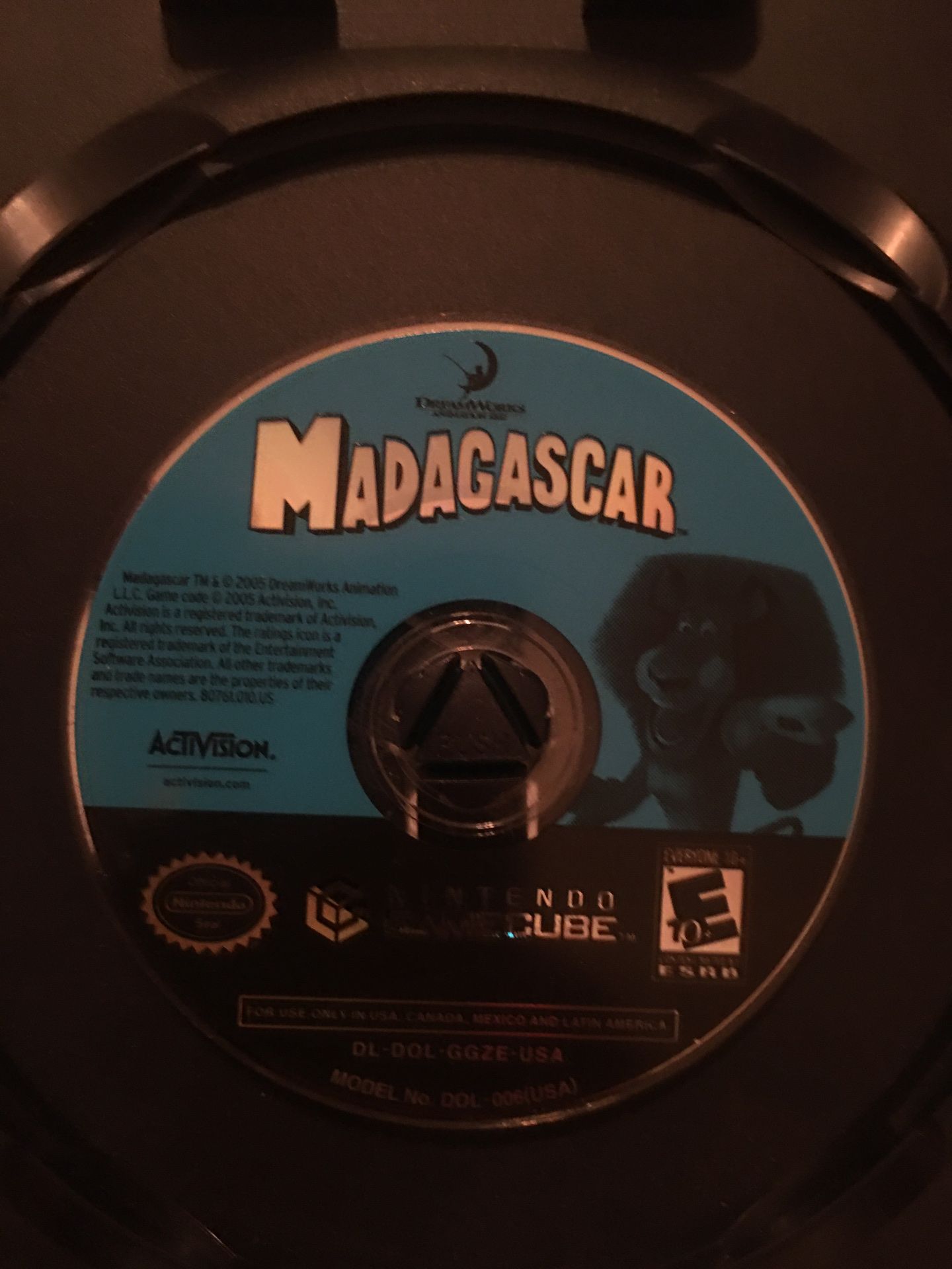 Nintendo GameCube Madagascar