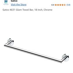 18” Gatco Glam Towel Bar
