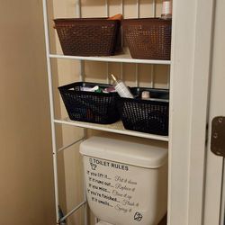 Bathroom Rack & Canvas Walls Art