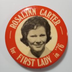 ROSALYNN CARTER BUTTON
