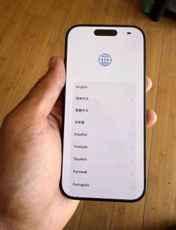 Black iPhone 16pro 256G