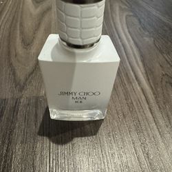 EMPTY bottle of Jimmy Choo Ice for Men
