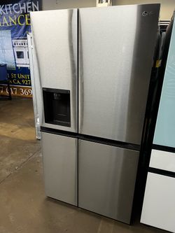 LG THIN Q TWO DOOR STAINLESS STEEL REFRIGERATOR