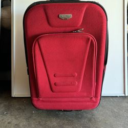 Red Carry On Luggage
