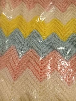 New baby blanket - handmade