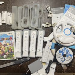 Wii Console With Accessories  