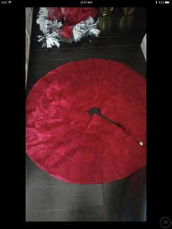 Christmas tree skirt