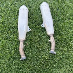 CRF250R Stock Exhaust 