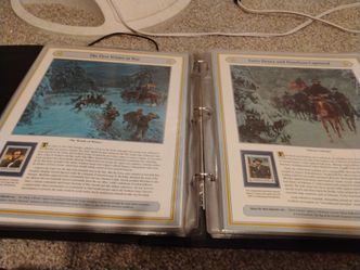 Civil war stamp book