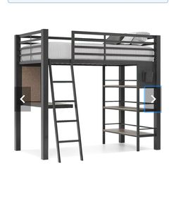 Loft Bed With Dresser